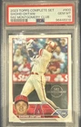 2023 Topps Complete Set Shohei Ohtani #600 582 Montgomery Club PSA 10 Angels
