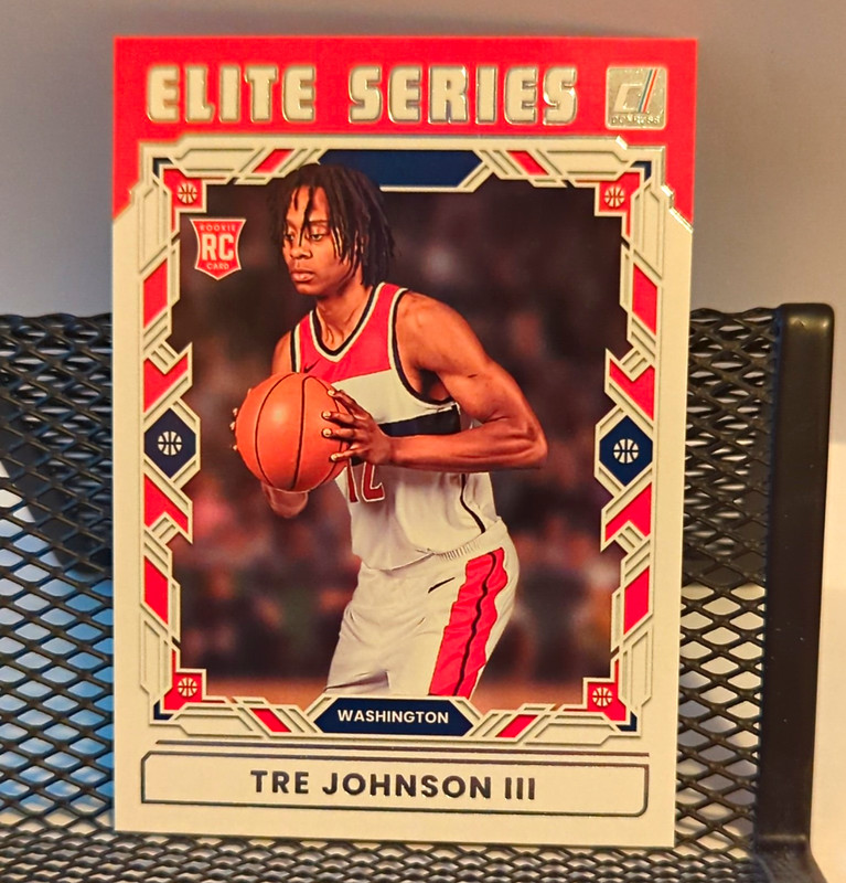 Panini Donruss 2025-26 Elite Series Rookie Tre Johnson III Wizards #20