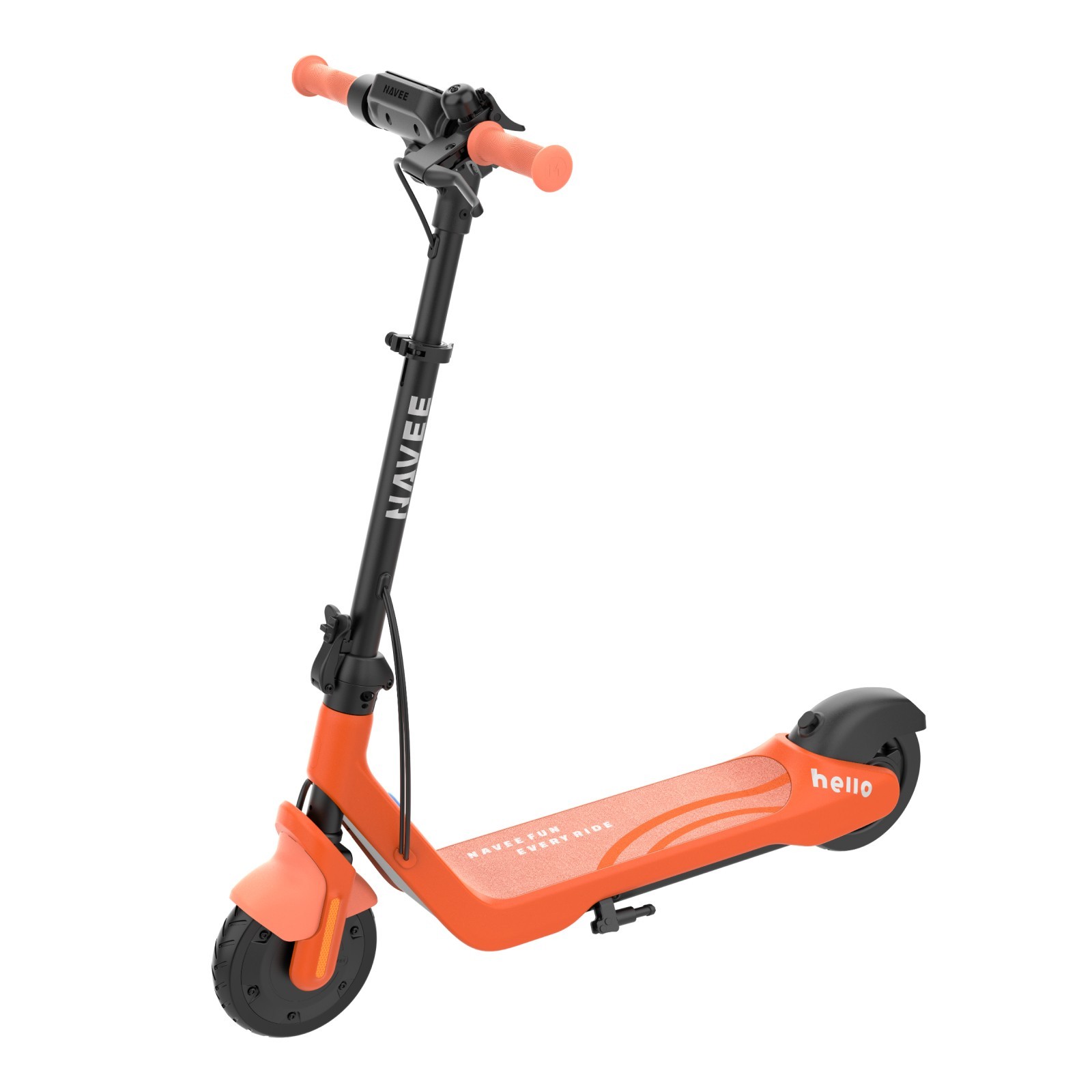 NAVEE K100 Pro Kids Electric Scooter w/ App Control, 3 Speed, 9.9MPH, Foldable
