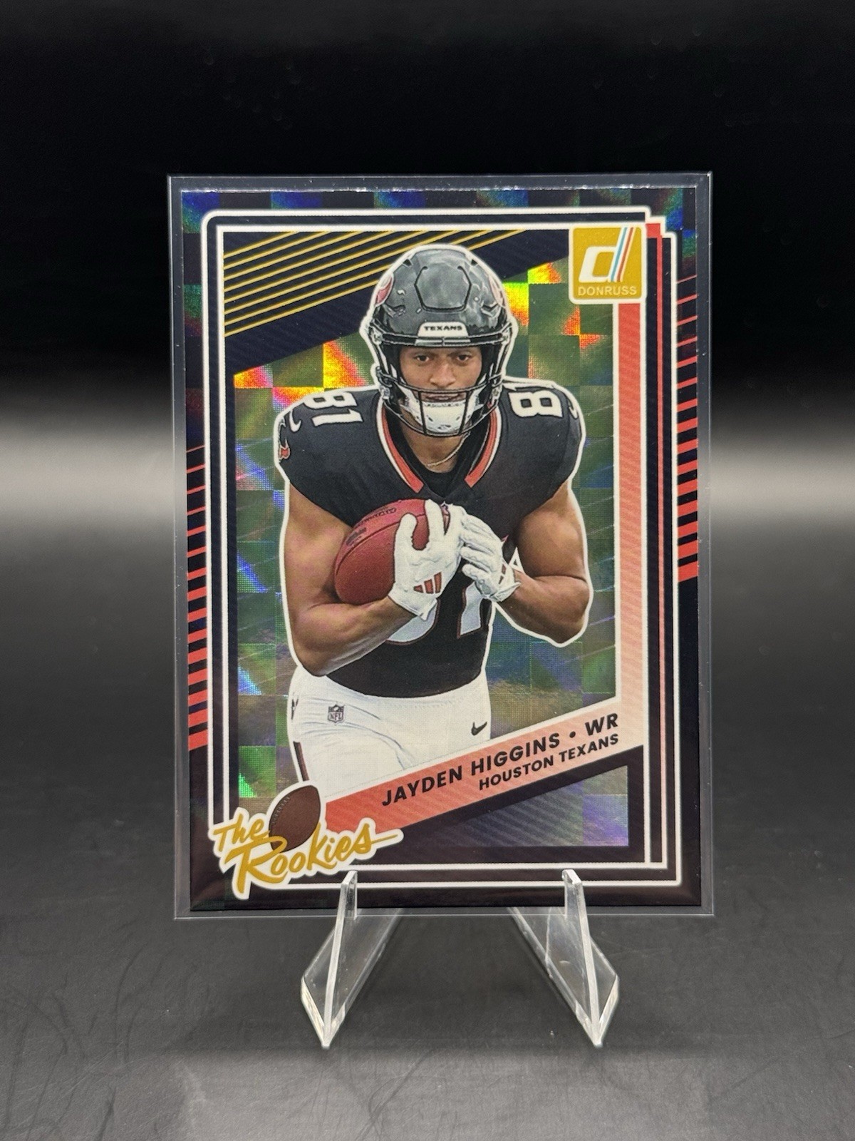 2025 Panini Donruss The Rookies Jayden Higgins