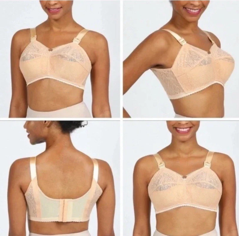 Ardyss Angel 胸罩白色塑形蕾丝无钢丝塑身衣 28G — 第 3/4 张图片