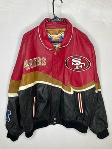Jeff Hamilton San Francisco 49ers Championship Jacket Vintage Jeff