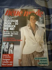 Neue Mode Magazine April 1986 German