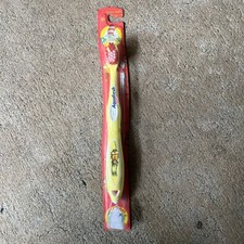 New Vintage Aquafresh Extra Soft Toothbrush Kids yellow dr Seuss 2007