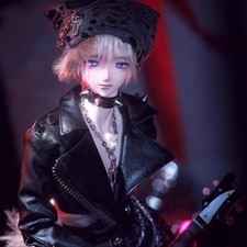 1/4 BJD Doll Face Makeup Nude Thasmin Cyberpunk Band Bassist Boy Birthday Gift