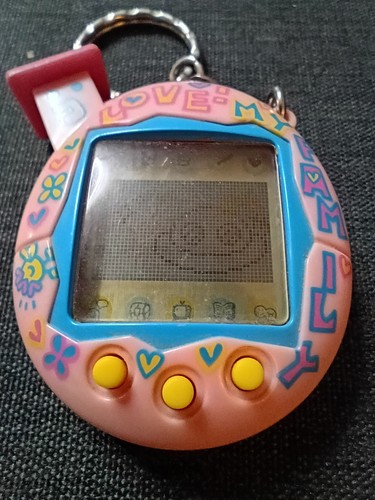 Tamagotchi Connection V5 Familitchi Pink "I Love My Family" Shell 2004 RAR - Bild 8 von 8