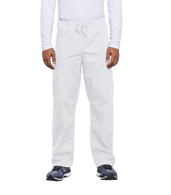 Cherokee Unisex Scrubs Drawstring Cargo Pant 4100 WHTW White Free Shipping