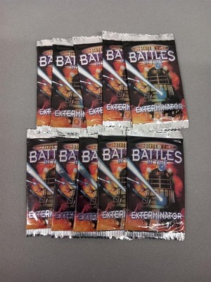 Doctor Who Battles In Time Exterminator Factory Sealed Packet/Pack x10