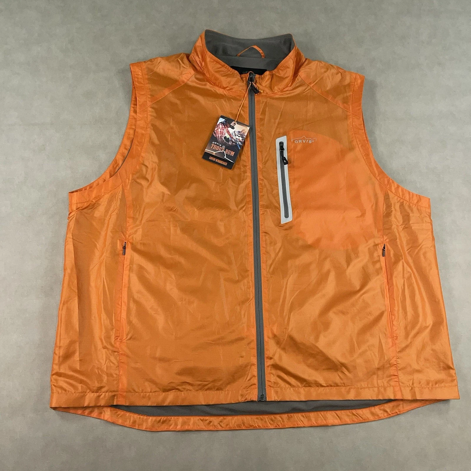 ORVIS Trout Bum Full Zip Performance Fishing Utility Outdoor Vest Mens XXL NWT
Opens in a new window