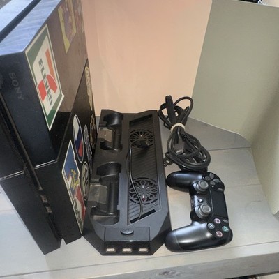 Sony PlayStation 4 (500 GB) -Cooling Fan/Ac/Hdmi/Controller n Cord Combo