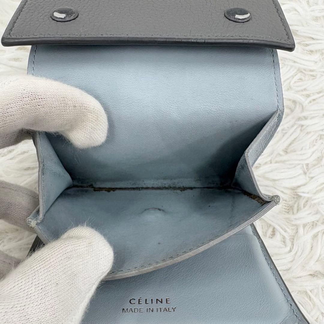 CELINE Small Folded Multi-Function Trifold Wallet… - image 14