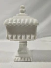Westermoreland Candy Dish Footed Bridal Basket Milk Glass Vintage