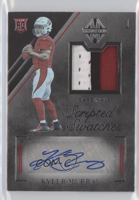 2019 Panini Majestic Scripted Swatches 1/49 Kyler Murray #101 Rookie Auto RC 0c3