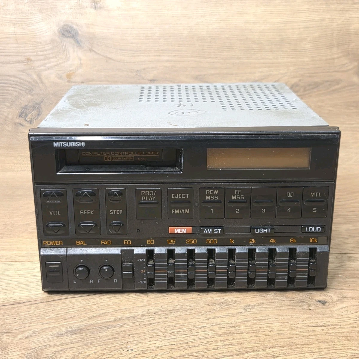 Mitsubishi In-Car Entertainment Equipment with Vintage Part for