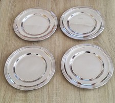 Piatti in argento 800 da servizio pz.4 diametro cm 20 Ricci Cesa Greggio vintage