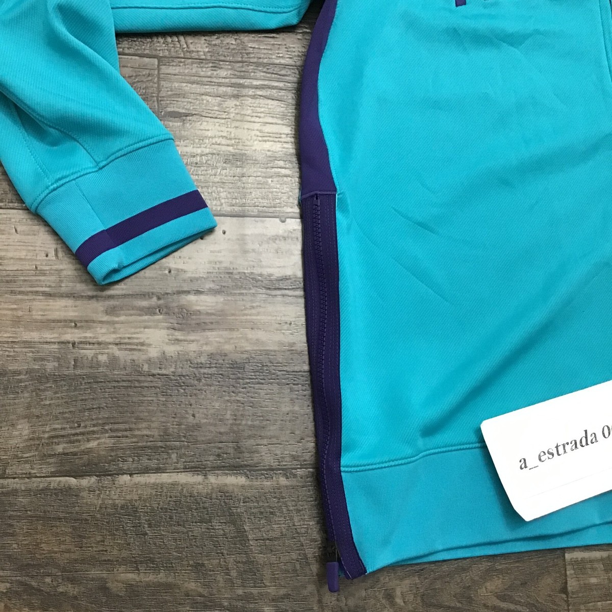 Nike Charlotte Hornets Showtime Authentic Warmup Jacket Zip