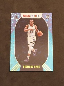2020-21 Panini Hoops Desmond Bane Teal Explosion RC No. 246