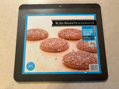 Lot of 2 Brand New Kitchen Standard 14'' X 16'' Insulated Non-Stick Baking Sheets