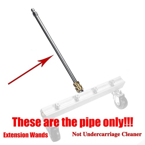 2Pcs 4000psi Pressure Washer Undercarriage Cleaner Under Car Surface Wand - Picture 6 of 12