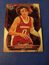 2022 ANTHONY BLACK BOWMAN CHROME UNIVERSITY ROOKIE CARD RC #58 ARKANSAS MAGIC