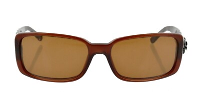 CHANEL CH 5111 538/73 55mm Brown Camellia Quilted Sunglasses Italy