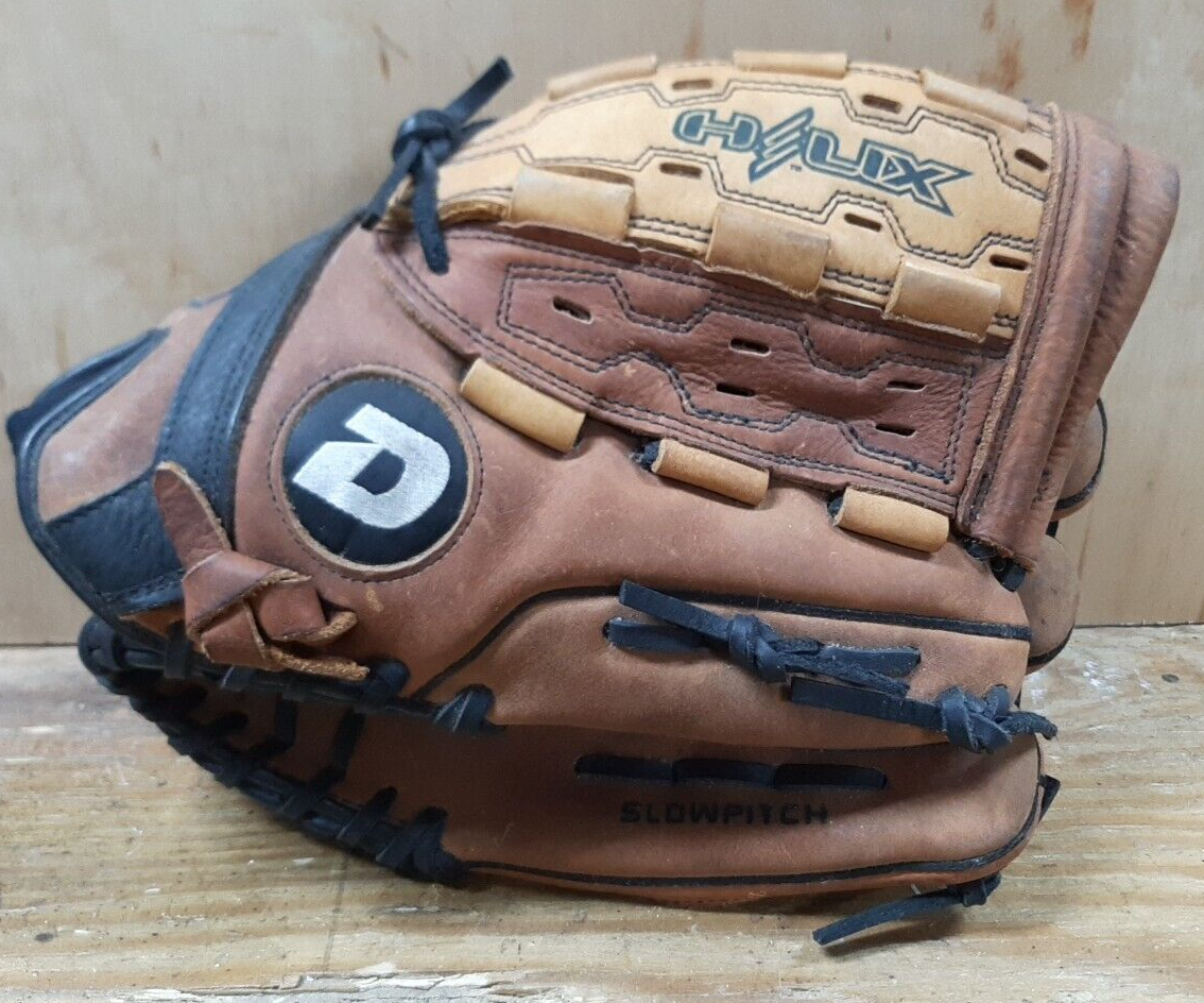 DeMarini A0800 Helix Softball Glove SG135 Leather RHT Right Hand Throw