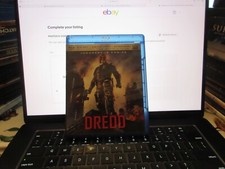 Dredd 3D Blu-Ray No digital Like New 3d and reg versions on 1 disc FREE SHIP
