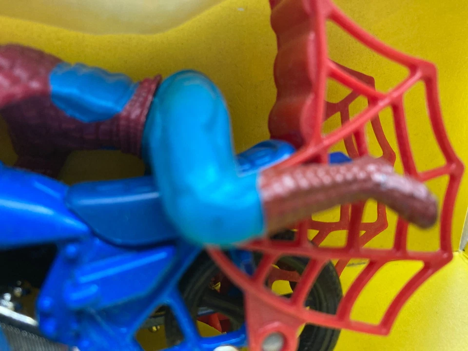 Vintage Amazing Spider-Man Corgi 266 Spiderbike w/Box & Missiles - Image 3 of 4