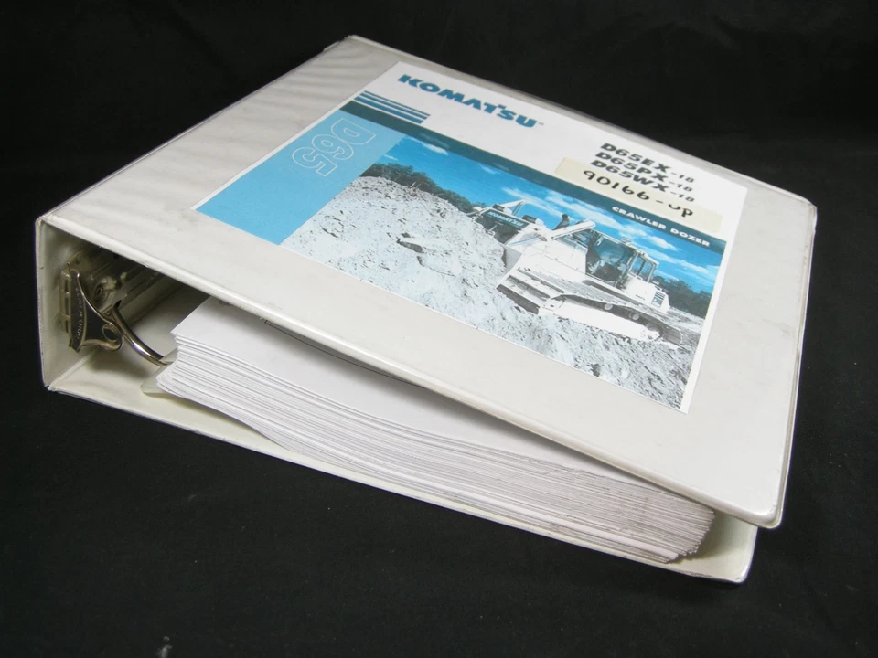 Manual de operador de mantenimiento de topadora KOMATSU D65EX-18 D65PX-18 D65WX-18 90166 arriba Foto 3 de 3