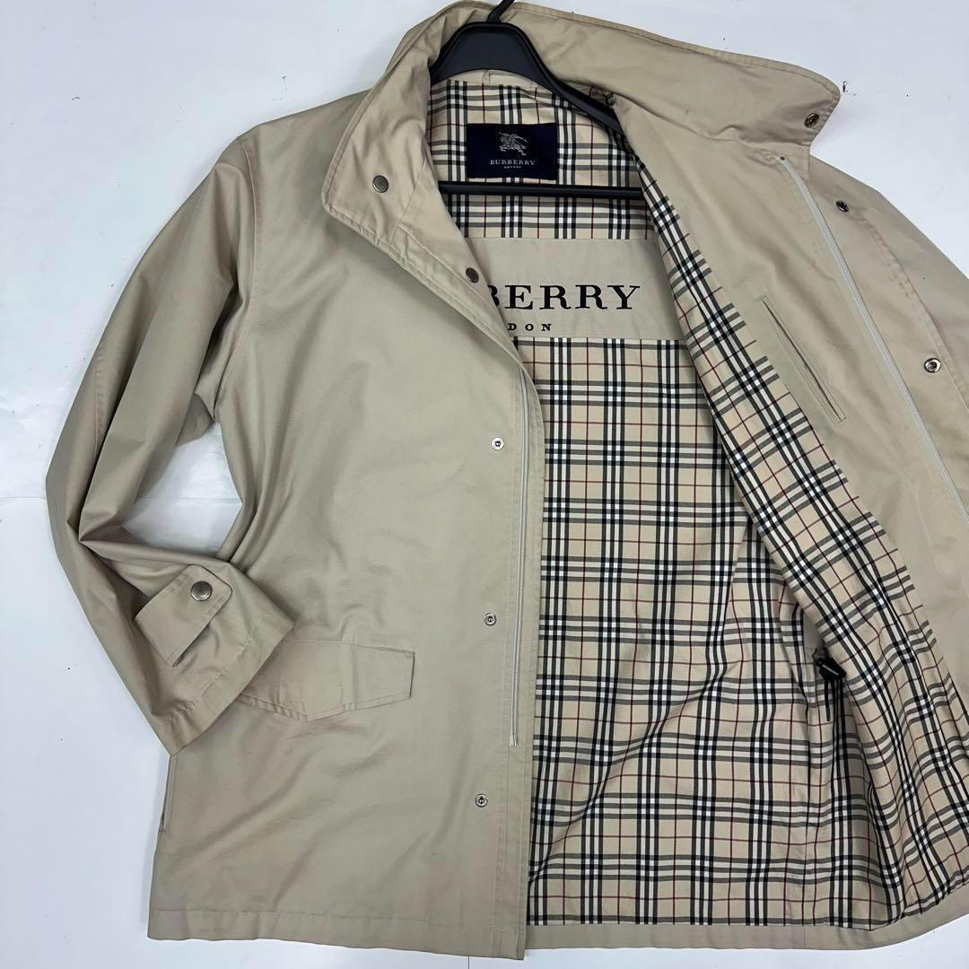 Xl Burberry London Hooded Padded Coat Lining Nova Check