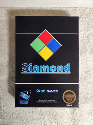NES ''Siamond'' by Sivak games LE!! #24/#33! Brand NEW! Mint! RARE!! Hard to find!