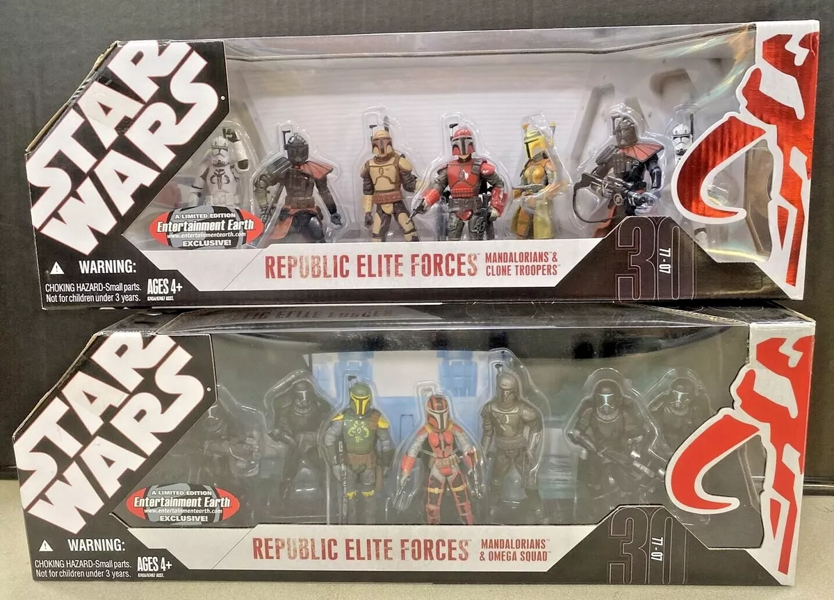 Star Wars Entertainment Earth Exclusive Republic Elite Forces