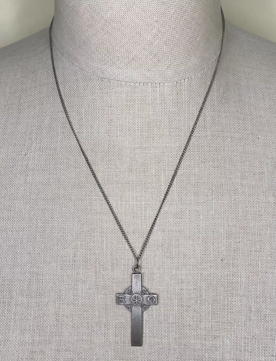 Protestant shop cross necklace