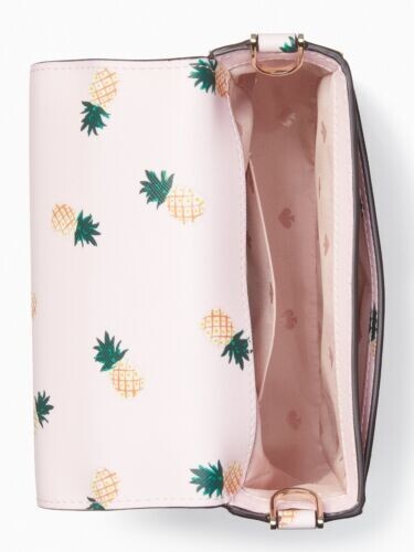 バッグ Kate Spade Pineapple Crossbody Bag Kate Spade Staci Square Pineapple Crossbody Bag Pink K7629 Purse