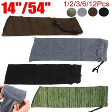 14/54" RIFLE SLEEVE Silicone Treated Cover Gun Sock Protection Storage Pouch Bag