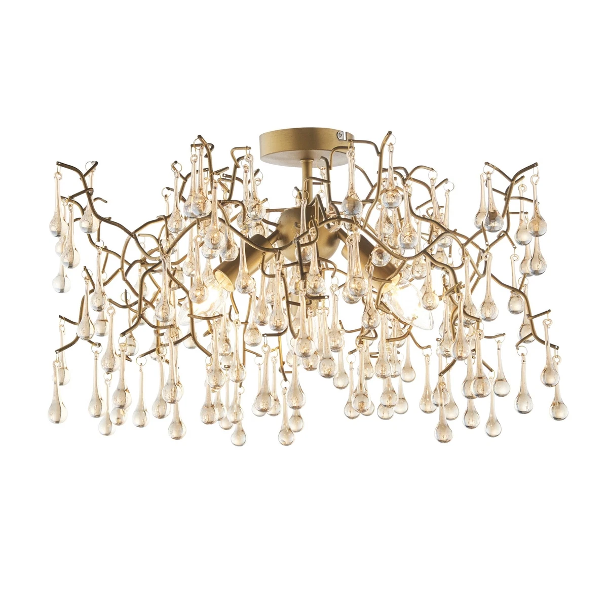 Champagne top light fitting