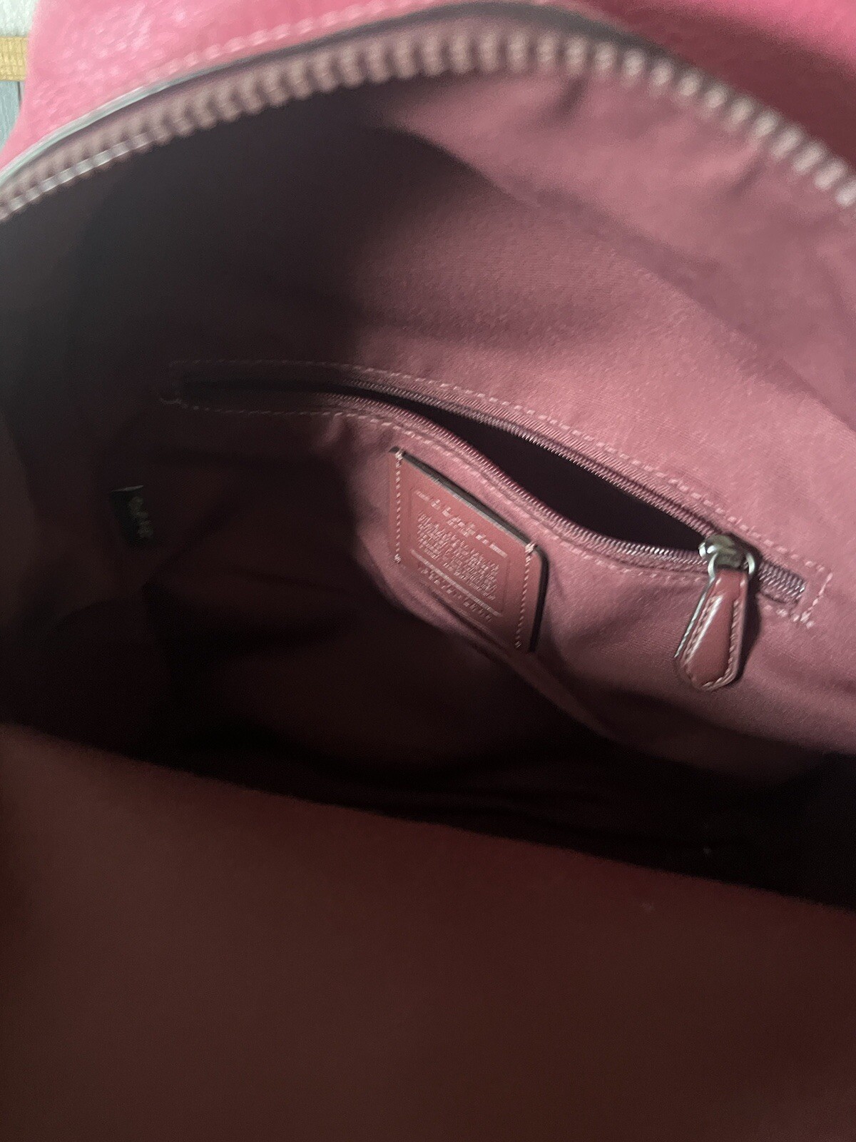 Coach Mini Pebble Backpack - image 5