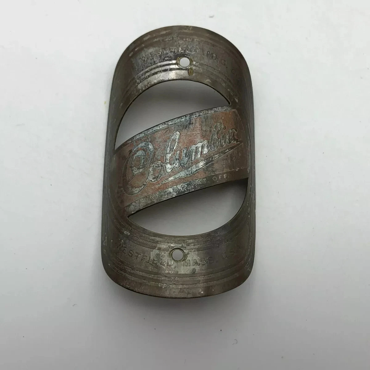 Ancienne Plaque De Vélo Cycles REINOR - Head Badge Français - État Superbe