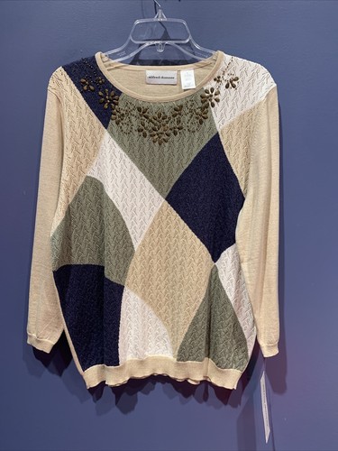 Large alfred dunner pullover sweater 