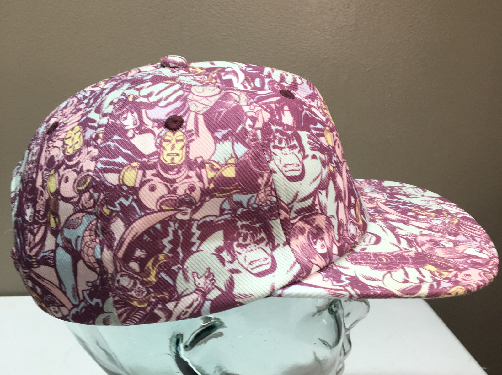 Marvel Assorted￼ Characters multicolor cap hat sn… - image 3