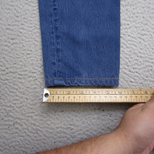 Vintage Levis 501 Jeans Womens 7 Blue Stone Wash Faded Made In USA Button Fly - Picture 8 of 14
