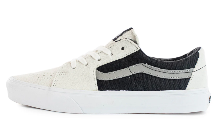 VANS SK8-Low 2 Tone White/Black Suede Men\'s Sneakers Shoes Size 13 NEW VANS 2-Tone SK8 Low Supreme VN0A5KXDLBK - Shiekh main image 2