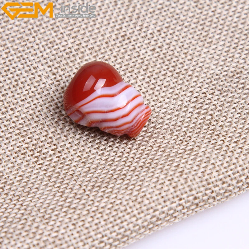 3 Hole Natural Botswana Sardonyx Agate Mala Buddha Prayer Beads One Set Jewelry