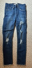 Levi's Jeans Girls Size 7 Regular High Rise Fit Adjustable Waist