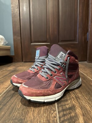 Size 8 - New Balance 990v4 Mid Burgundy Made In USA | eBay