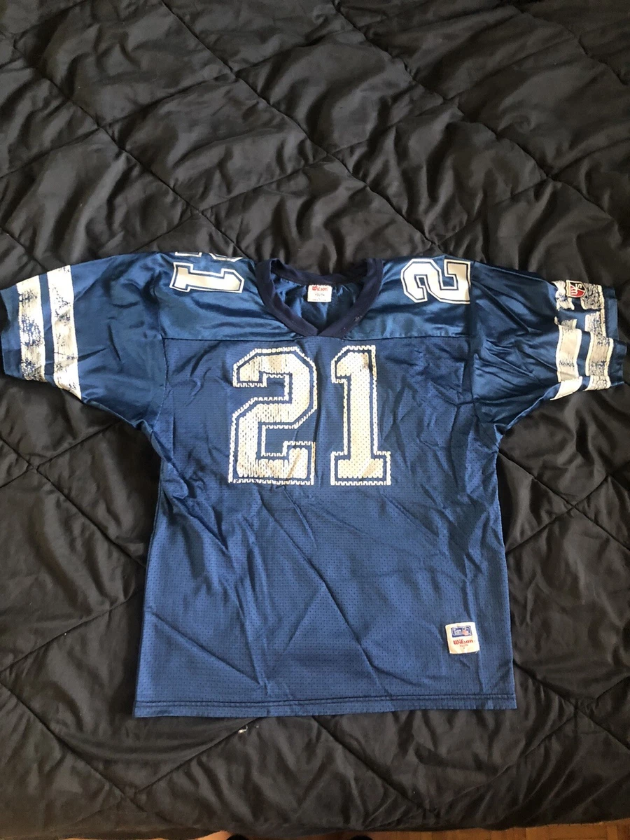 Vintage Wilson Deion Sanders Dallas Cowboys Jersey size womans Small Youth L