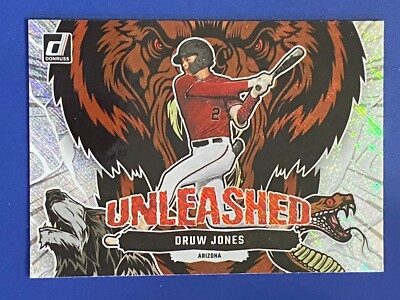  2023 Panini Donruss Baseball Unleashed Insert Vector RC #U9 Druw JONES  