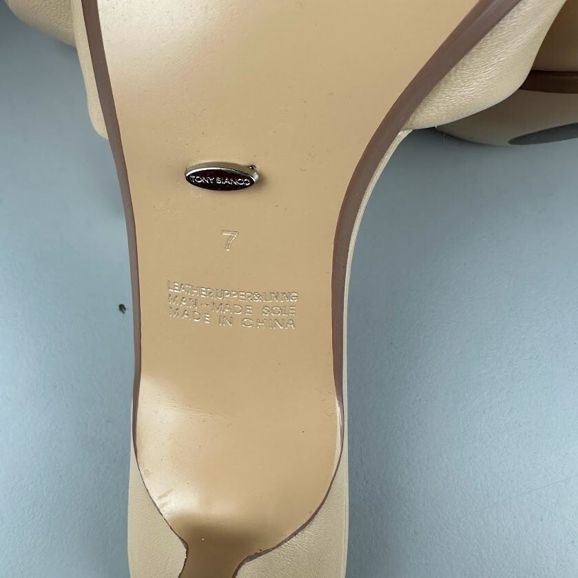 Tony Bianco Alexa Sandal in Beech Nappa | eBay