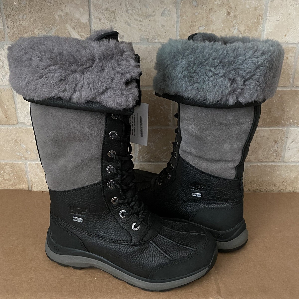 UGG Men or Women Gray and Black insulate Winter Boots. Great Condition. Amazon.com | UGG Women main image 4