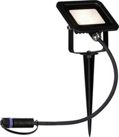 Paulmann Plug & Shine Erdspieß Flood Outdoor Mit Erdspieß 10,3 Cm Warmweiß
